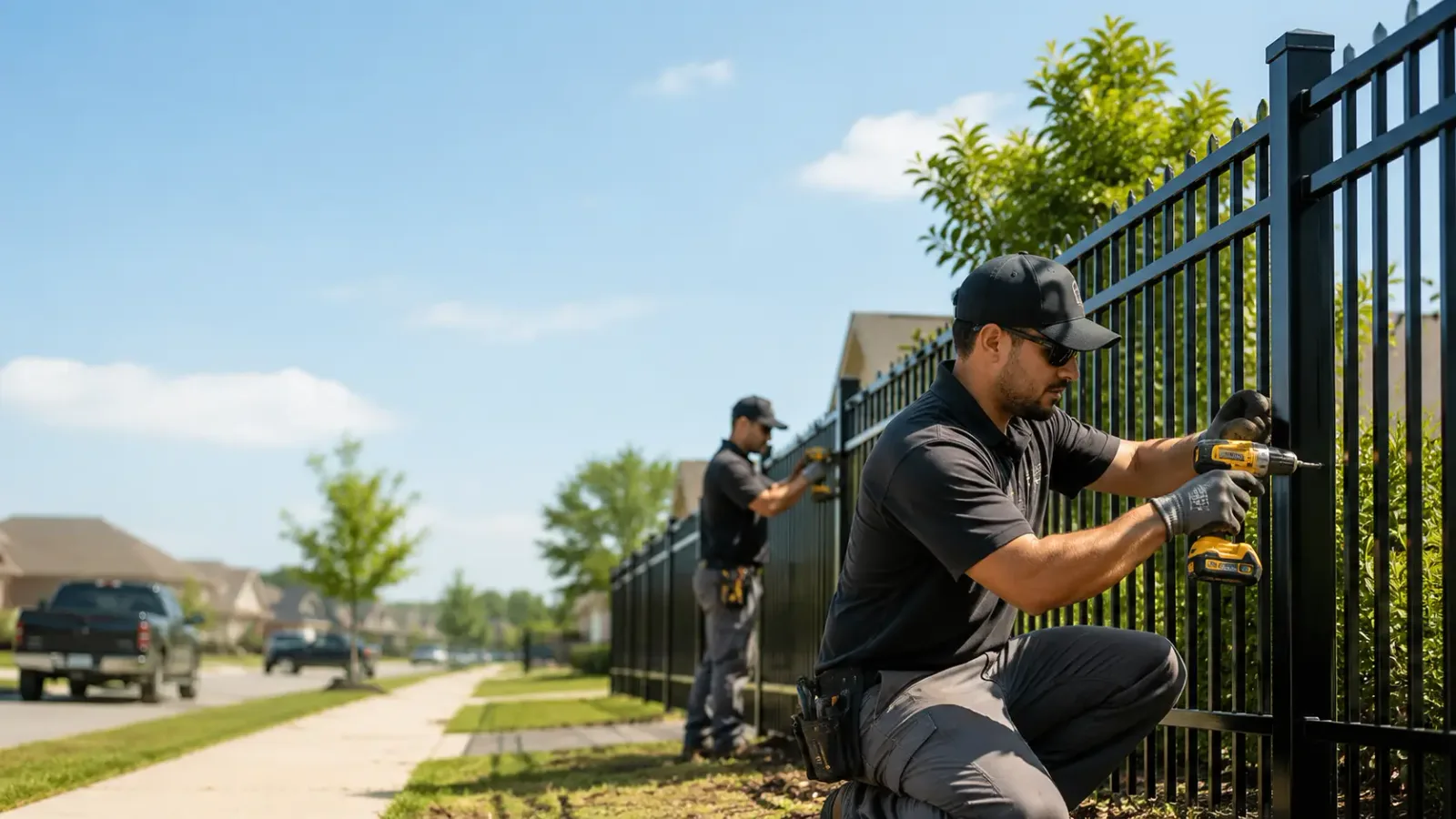 Metal Fence Installation in West Sunbury, PA